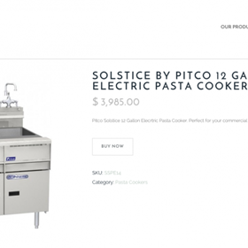 Websites: Pasta Equipment
