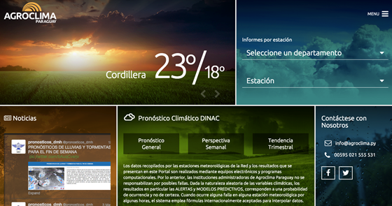 Web Applications: Agroclima